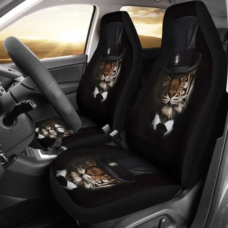 G99F Car Seat Cover Animal Printing Color Full Set Car Good Fit For Car Vechile