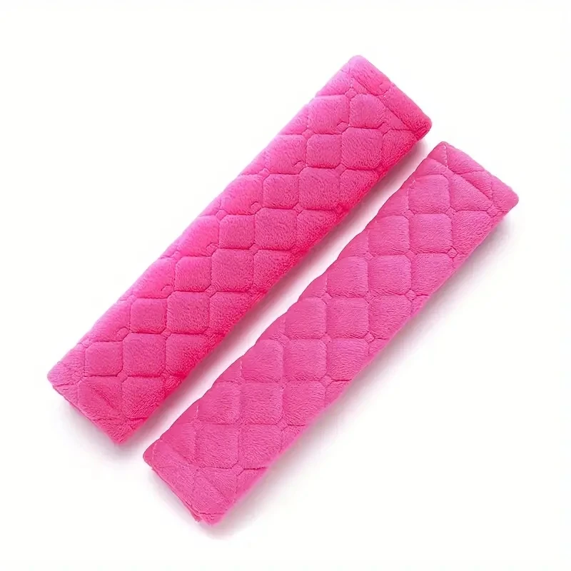 Car Seat Belt Shoulder Protector Extended, Soft and Comfortable Plush Protective Cover for Universal Use ﻿ image 5
