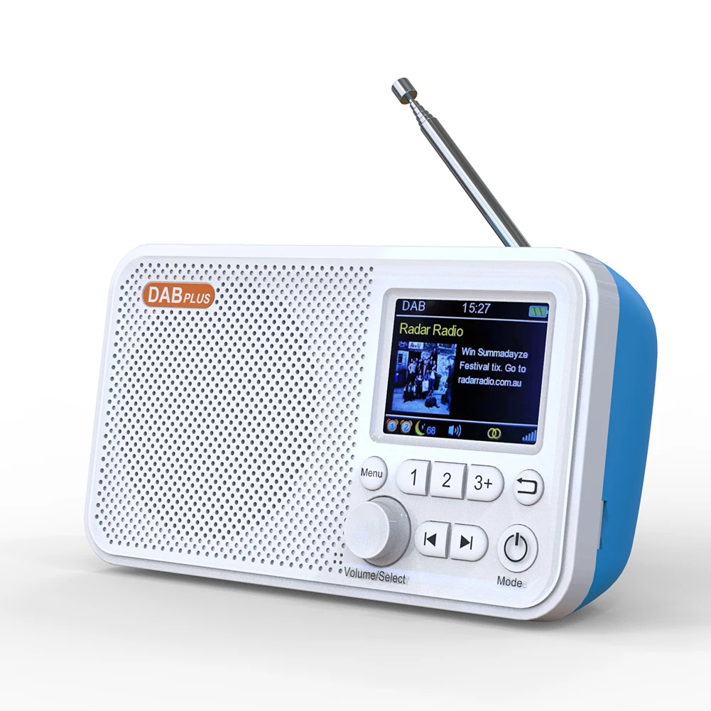 C10 2.4 inch Color LCD Display DAB DAB+ FM Digital Radio With Telescopic Antenna