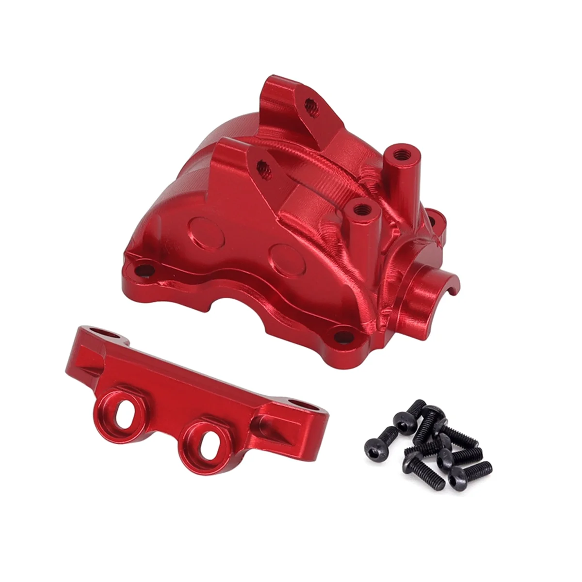 

RC Car Front and Rear Gearbox Cover Arm Bracket Fixing Seat Kit for 1/10 TT02/TT02T RC Car Upgrade Accessories,A