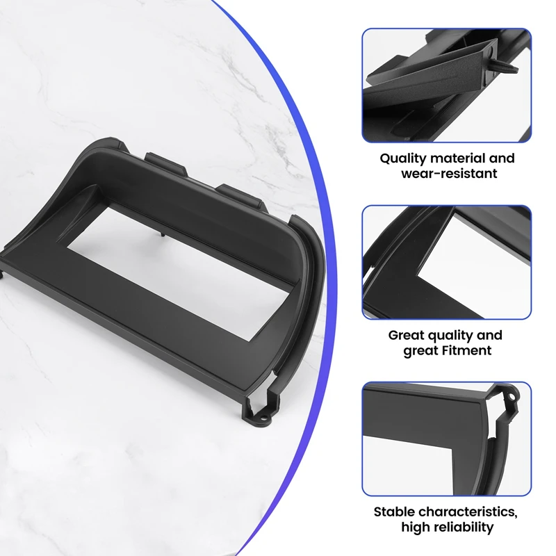 

Single Din Car Radio Fascia Panel Frame Fit For Jaguar XJ XJR 1997-2003