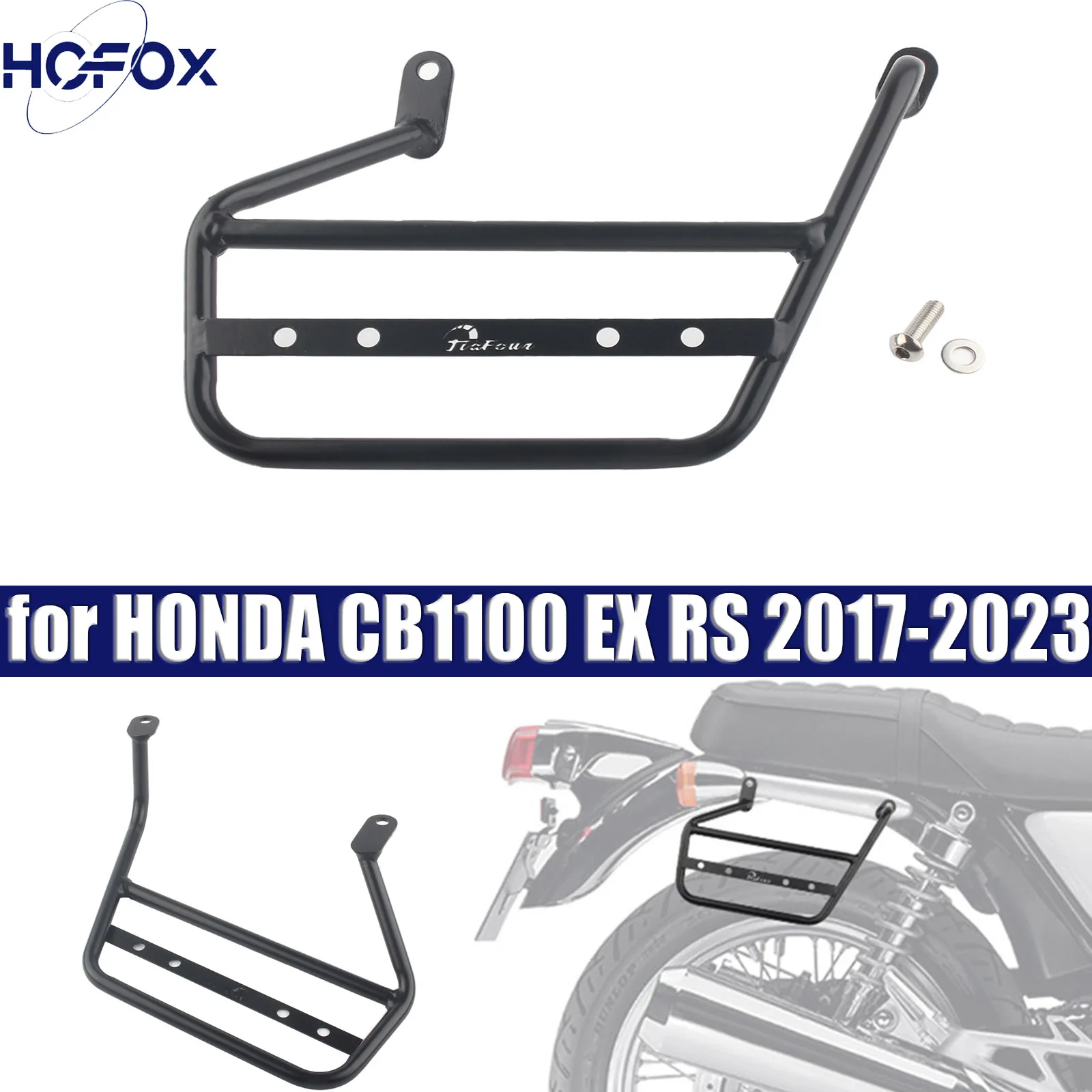 

Motorcycle Accessories Trunk Bag Holder Saddle Bag Side Trunk Bag Support Bracket for HONDA CB1100 EX RS 2017-2023
