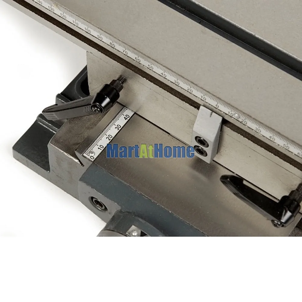 600*240mm Rotatable Drilling Milling Machine Cross Table Work Table XY with Ruler XY Travel 400x150mm