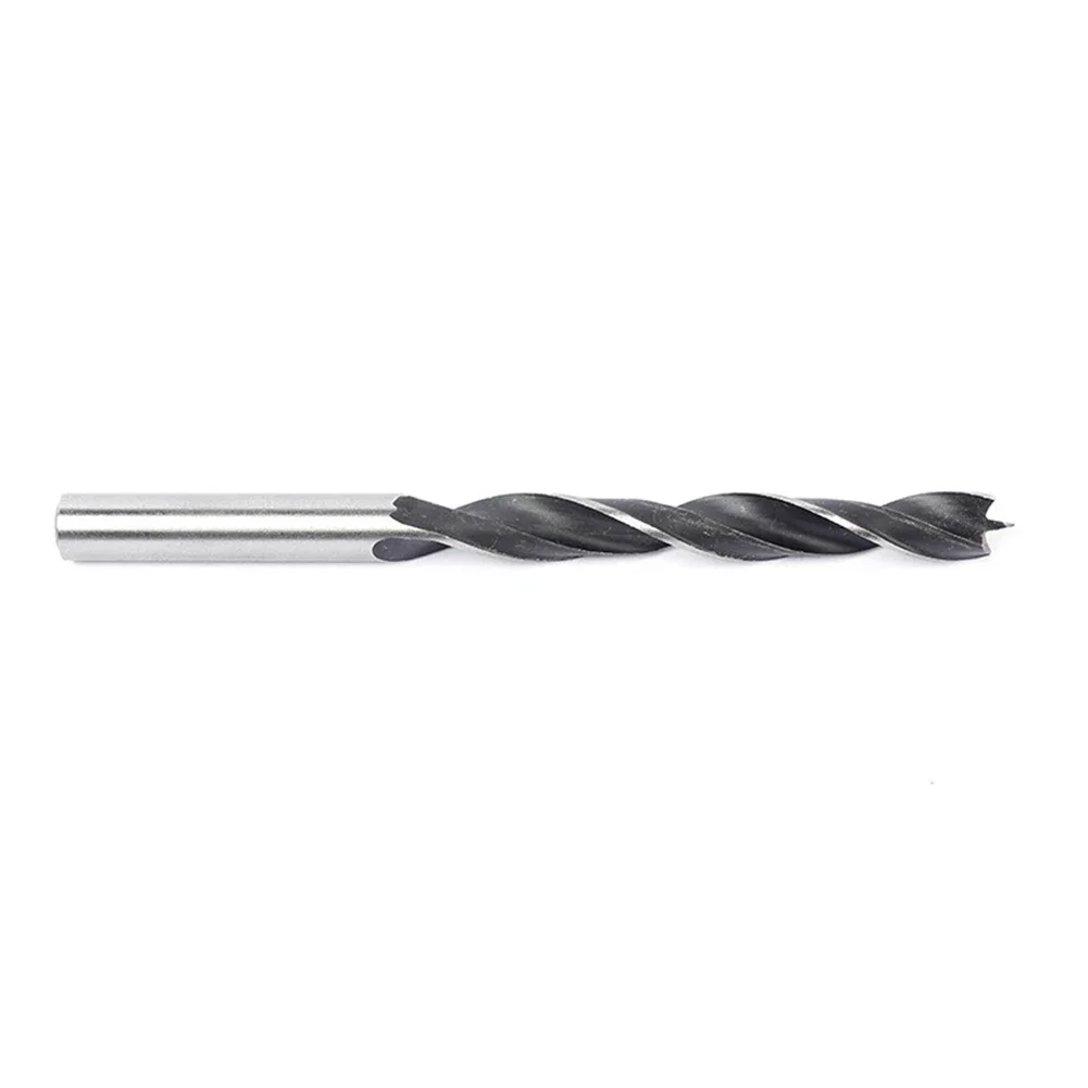 

Woodworking Drill Drill Bits White Black Round Shank Carbon Steel Three Point 3mm-10mm 7Pcs Set Power Tools Round Shank