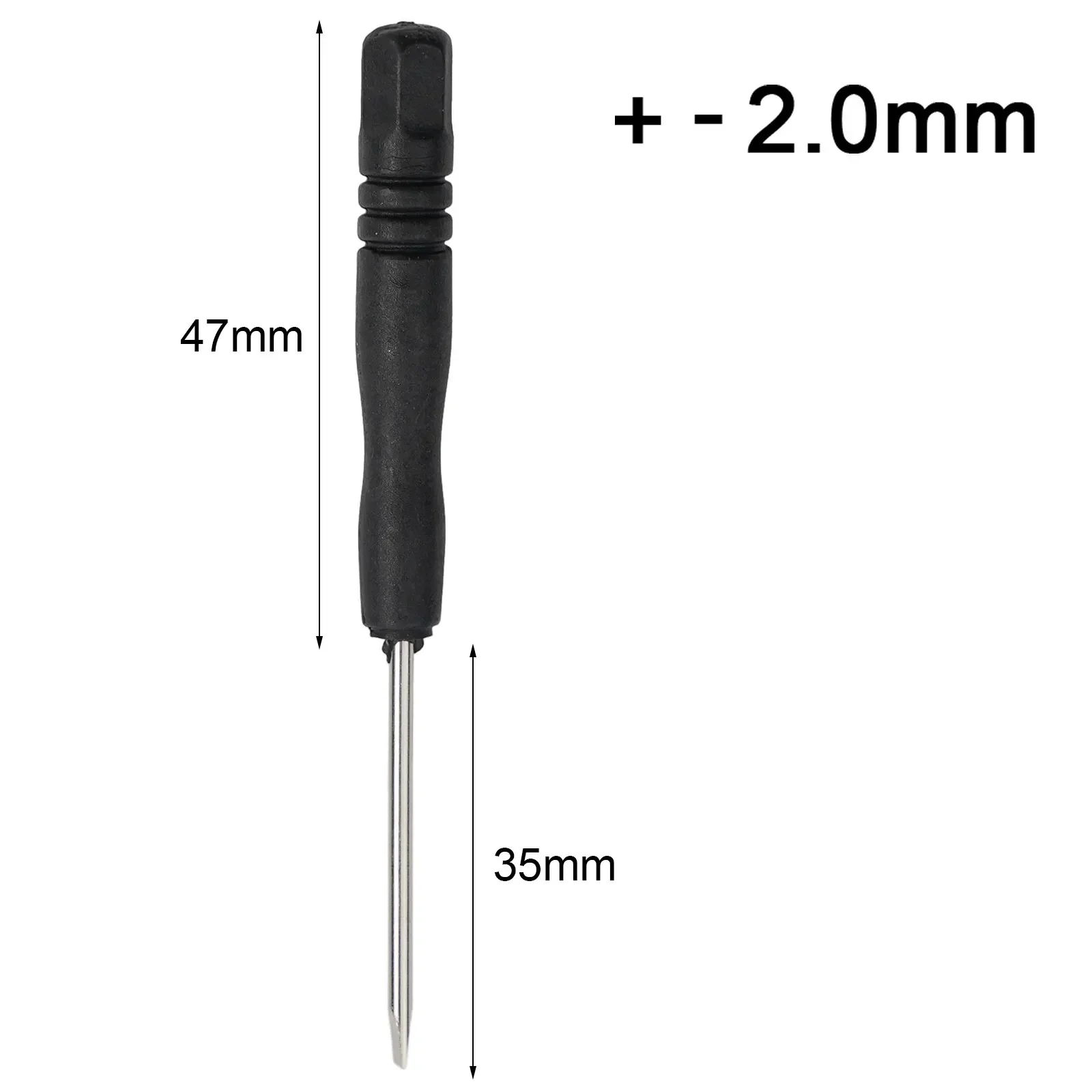 Tournevis Lomable à usage pratique, tout neuf, matériau de haute qualité, petit outil fendu/croisé, 10 pièces, tête de coupe de 2mm