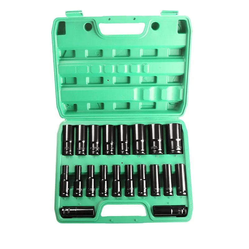 8-32mm Extended Hex Socket Wrench Set Electric Drill Electric Wrench Sleeve Kit Auto Machinery Repair Tools