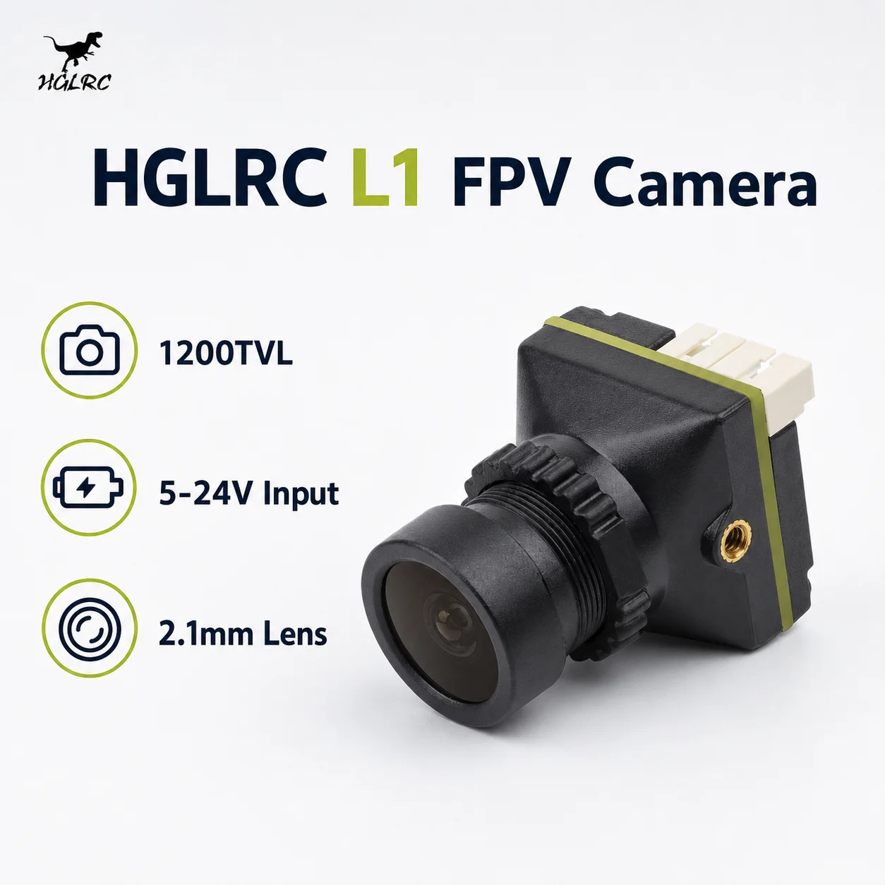 Drone Rc Yl3 - HGLRC L1 1200TVL Analog FPV Camera
