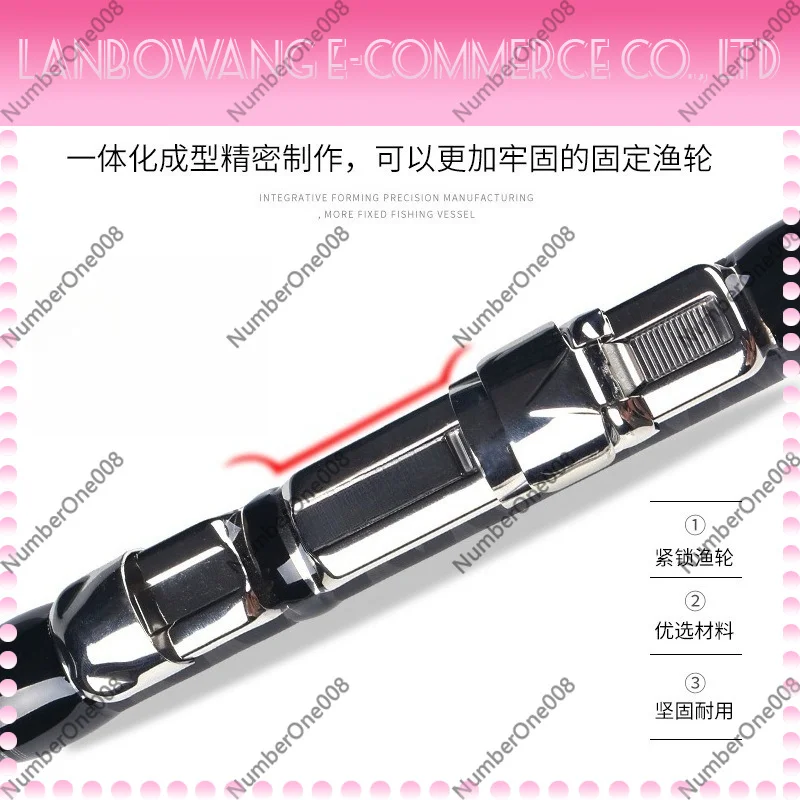 4.25m Extra Hard Cross Carbon Telescopic Long Cast Rod Surf Fishing Rod High-End Guide