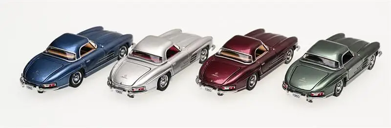 GFCC 1:64 1960 MB 300SL Roaddster limited499 Diecast Model Car