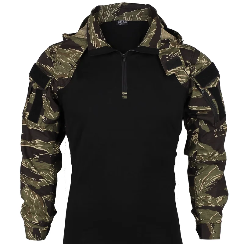 

KAMYSH Tiger print attack SP2 tactical shirt combat clothing spring and autumn shirt thin