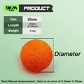 Orange 12mm 30pcs