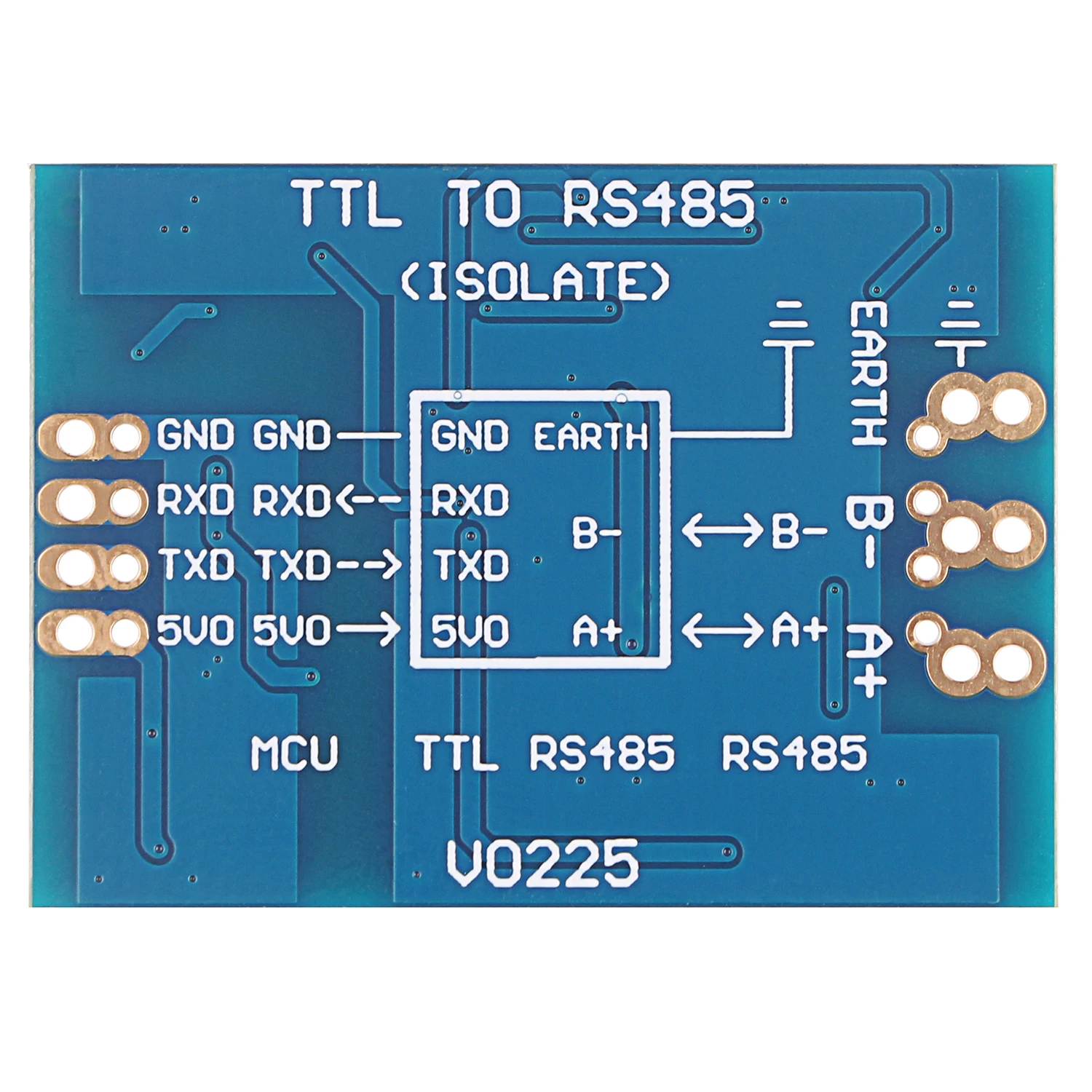 Adaptador convertidor serie TTL UART a RS485, módulo de actualización de comunicación Dongle