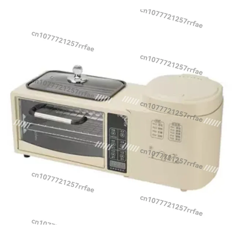 

Multifunctional breakfast machine 4-in-1 frying hot pot electric oven household rice cooker toaster sandwich machine