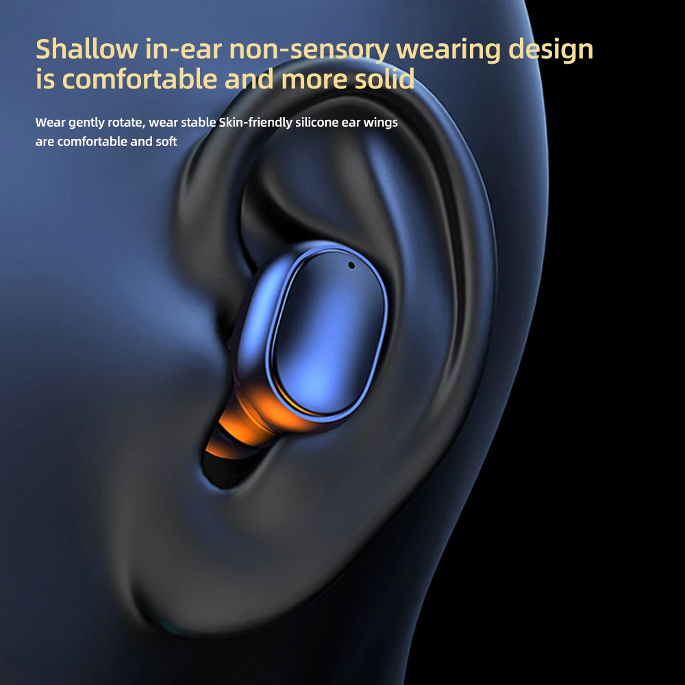 TWS A6S سماعات بلوتوث سماعة رأس لاسلكية IPX5 مقاوم للماء عميق باس سماعات أذن ستيريو لاسلكية حقيقية سماعات أذن تستخدم عند ممارسة الرياضة