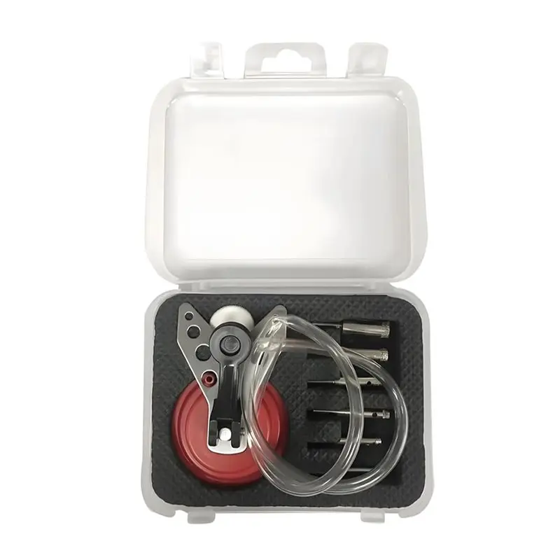 

AB11-Tile Drillinghelper Glass Stone Tile Hole Locator Adjustable Handle With Multiple Adapters ,