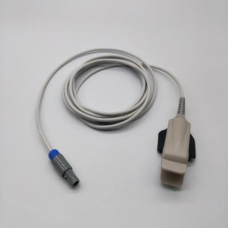 Compatibele TL-651S SVM-7521 SVM-7523 9Pin SpO2 Sensor 40 Degree