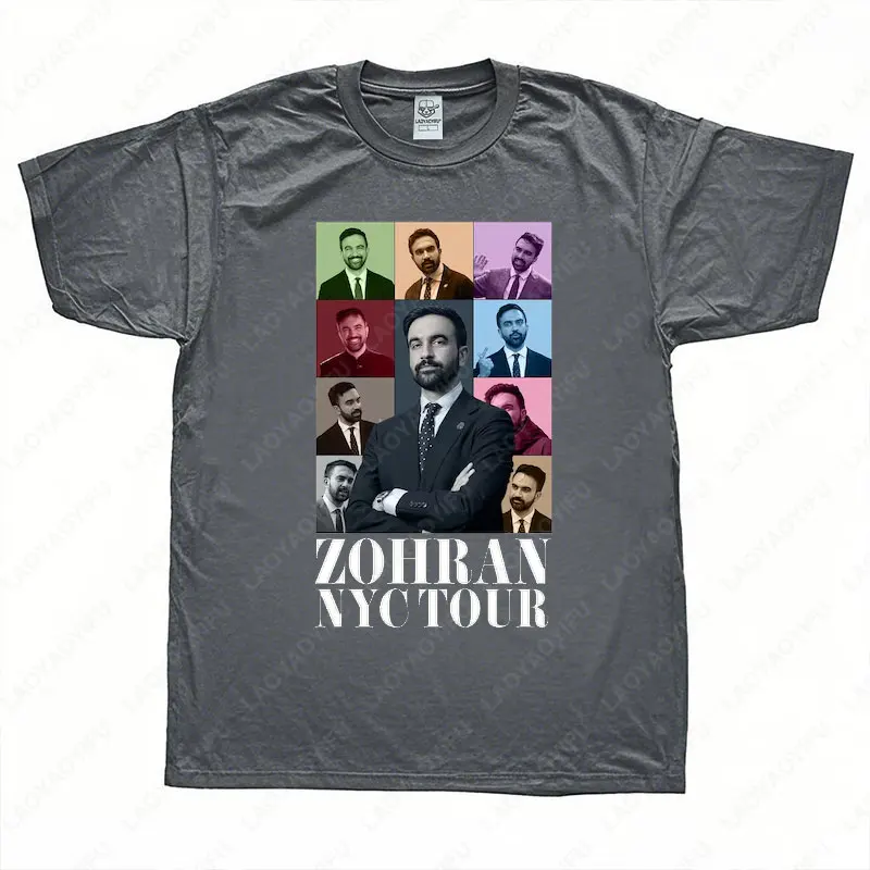 Zohran NYC Eras Tour T-Shirt drôle politique Eras t-shirts Pop Art congrès Zohran Mamdani soutien cadeau nouvelle York politique chemise