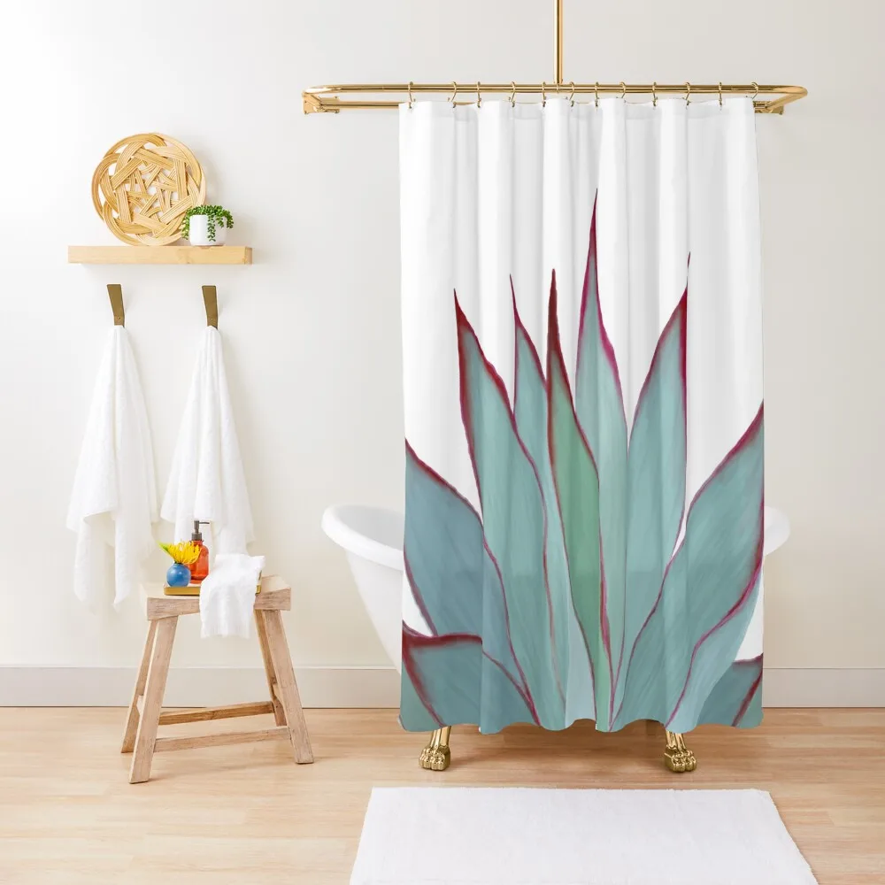 

Elegant Agave Fringe Illustration Shower Curtain Transparent Bathroom Shower Bathroom And Shower Anime Curtain