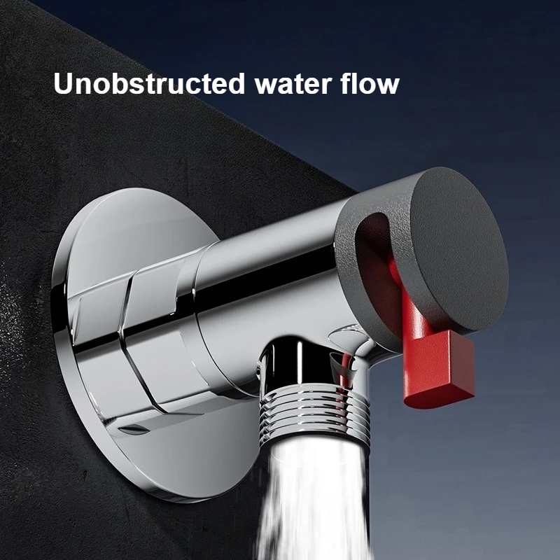 

Universal Switchable Toilet Stop Valve G1/2 Bathroom Tap High-flow Angle Valve Triangular Valve Cold Water Heater Accessories