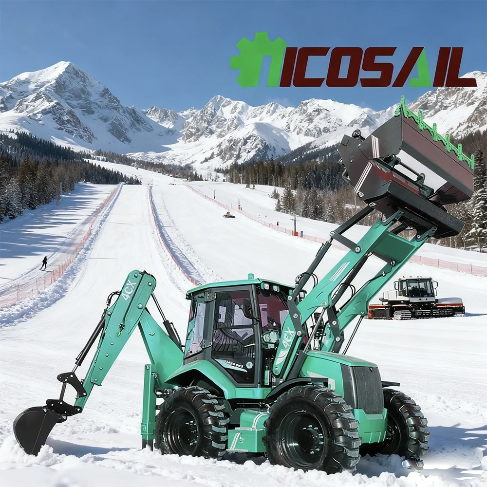 

EPA EURO5 Trailable Экскаватор-погрузчик Мини-экскаватор-трактор Большой погрузчик со скидкой на продажу