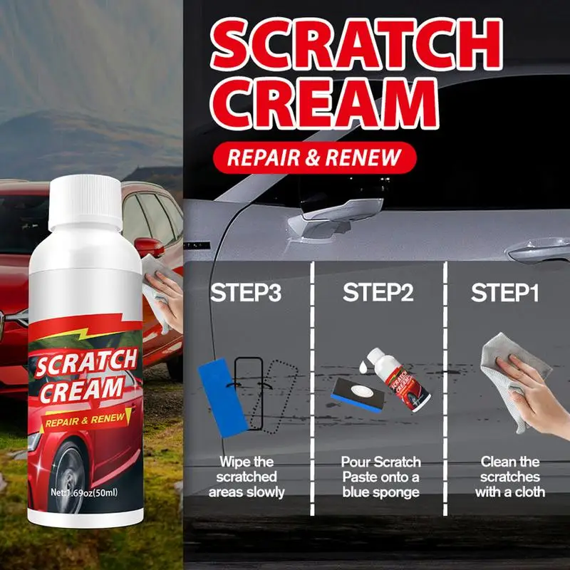 Car Scratch Repair Wax Polishing Scratch Removal Care Paste Car Body Composite Paint Repair Car Care And Beauty Tools