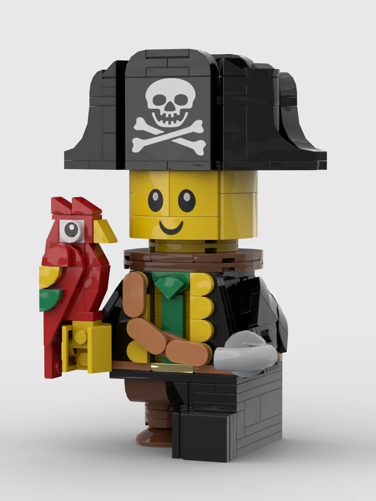 Picture 4: Pirate  Model Desktop Home Ornament, Ideal Holiday Birthday Gift for Collectors