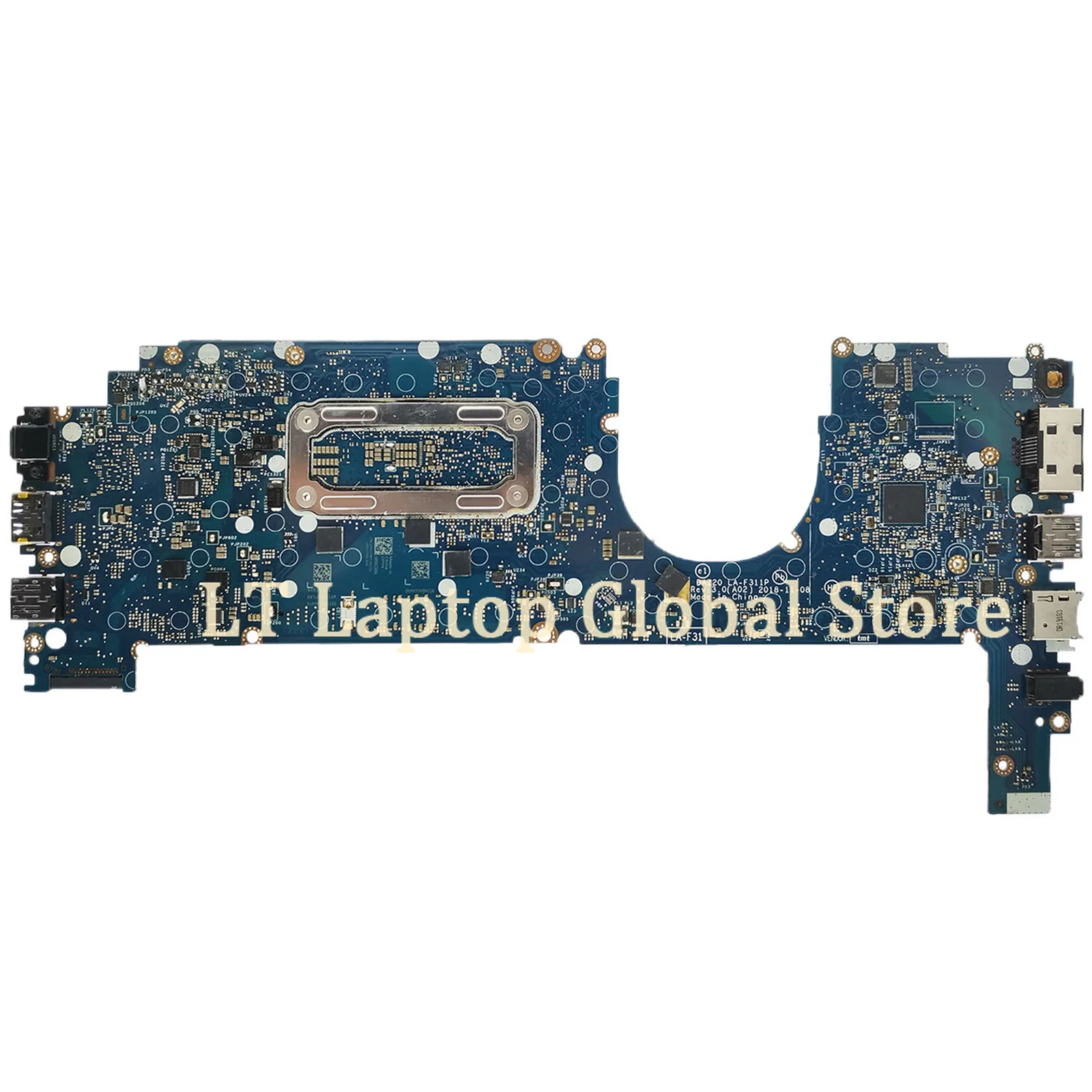 Imagem -03 - para Dell Latitude 7290 7390 Placa-mãe para Laptop Placa-mãe La-f311p com i5 i7 8ª Geração Cpu 0858kt 0j8cvm 02d68w 0rmd5p 0t46y8 lt