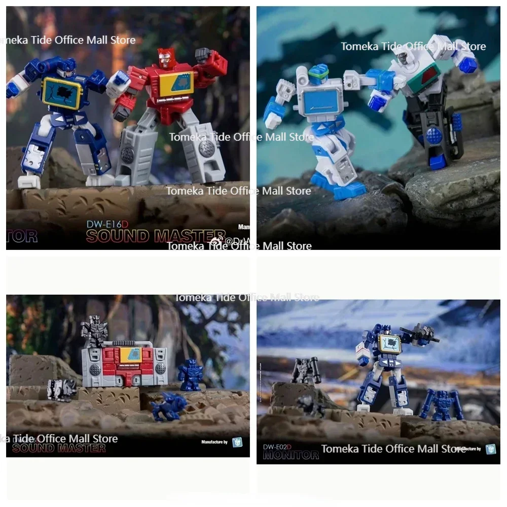 NEW Transformation DR. WU DW-E02D DW-E16D DW-E02M DW-E16M Blaster Soundwave Mini Action Figure With Box