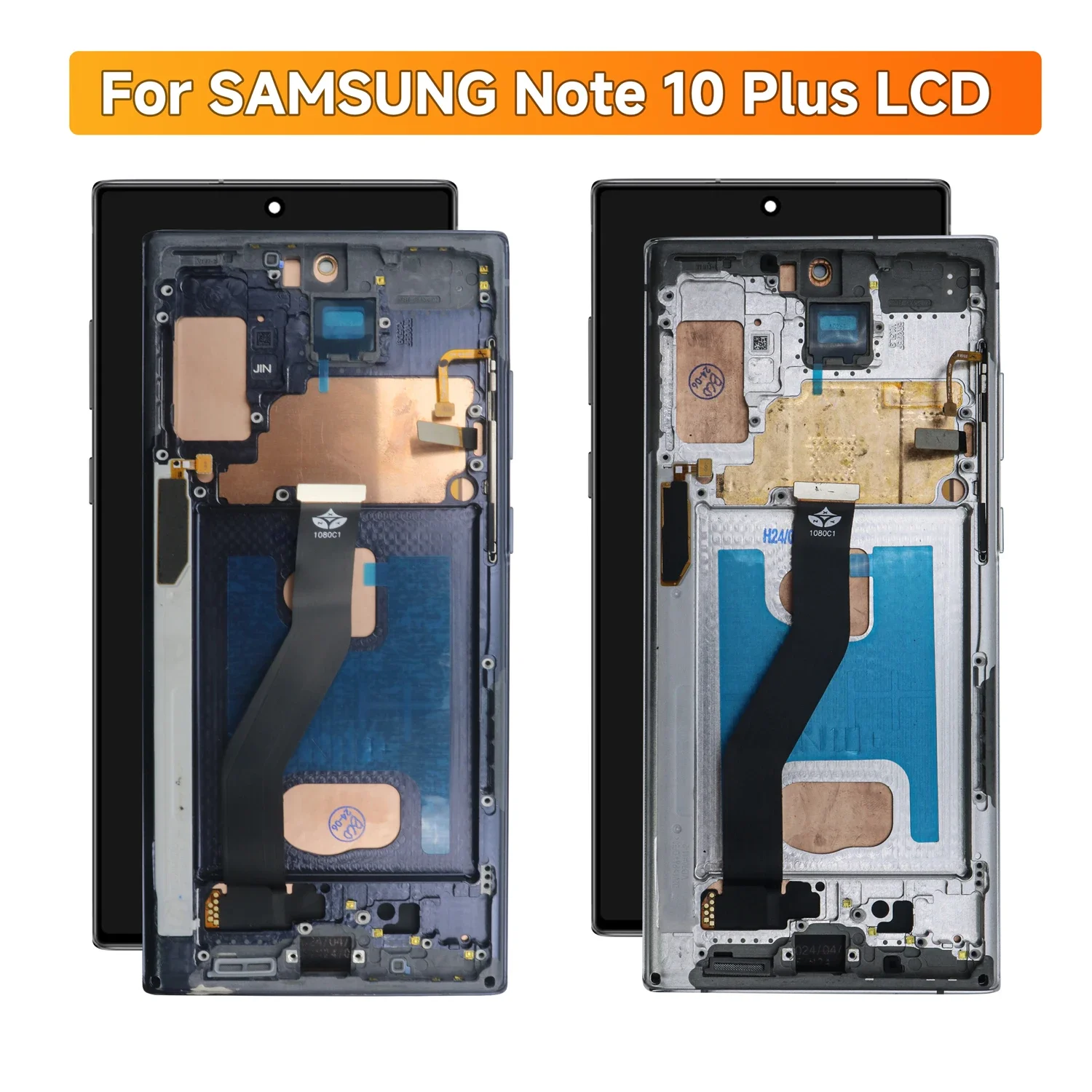 Screen for Samsung Galaxy Note10+ N975F N976F Lcd Display Digital Touch Screen with Frame for Samsung Galaxy Note 10 Plus 5G