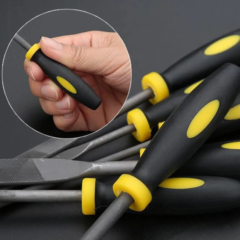 Quality 5 Pieces/Set of Professional Technical File 3X140Mm Raft Needle Metal Cutting Tool Glass Metal Stone Carving