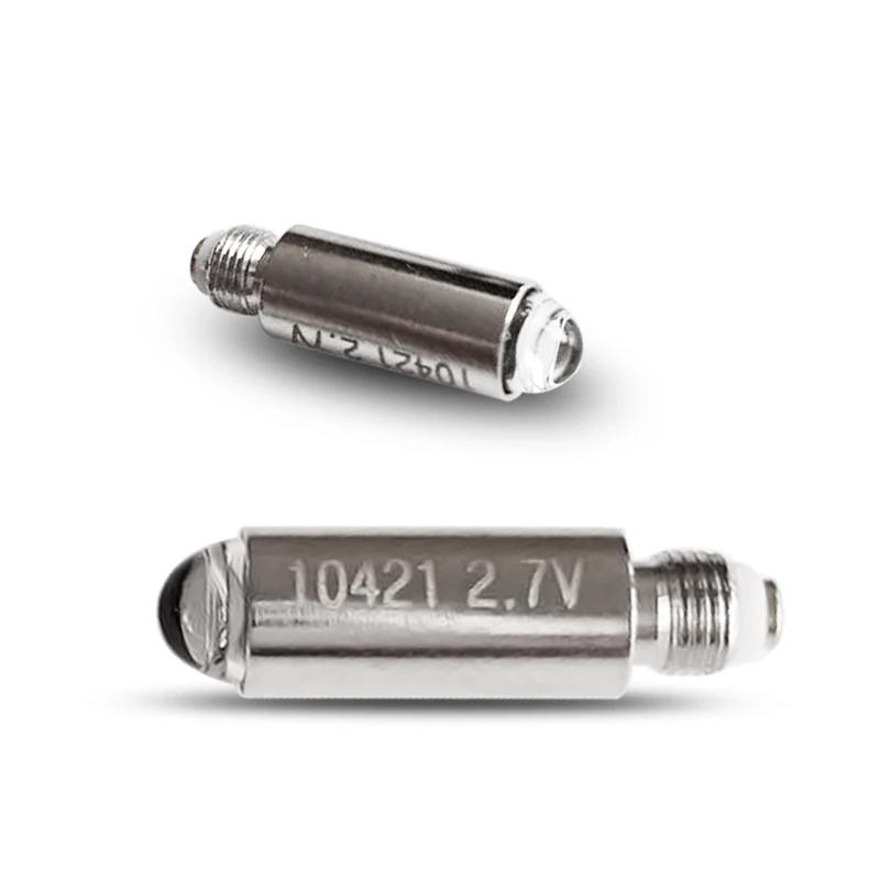 2.7V #10421 Halogen Replacement Xenon Spare Bulb Lamp Replacement Part Compatible for RIESTER Otoscope Ophthalmoscope # 10421 D3