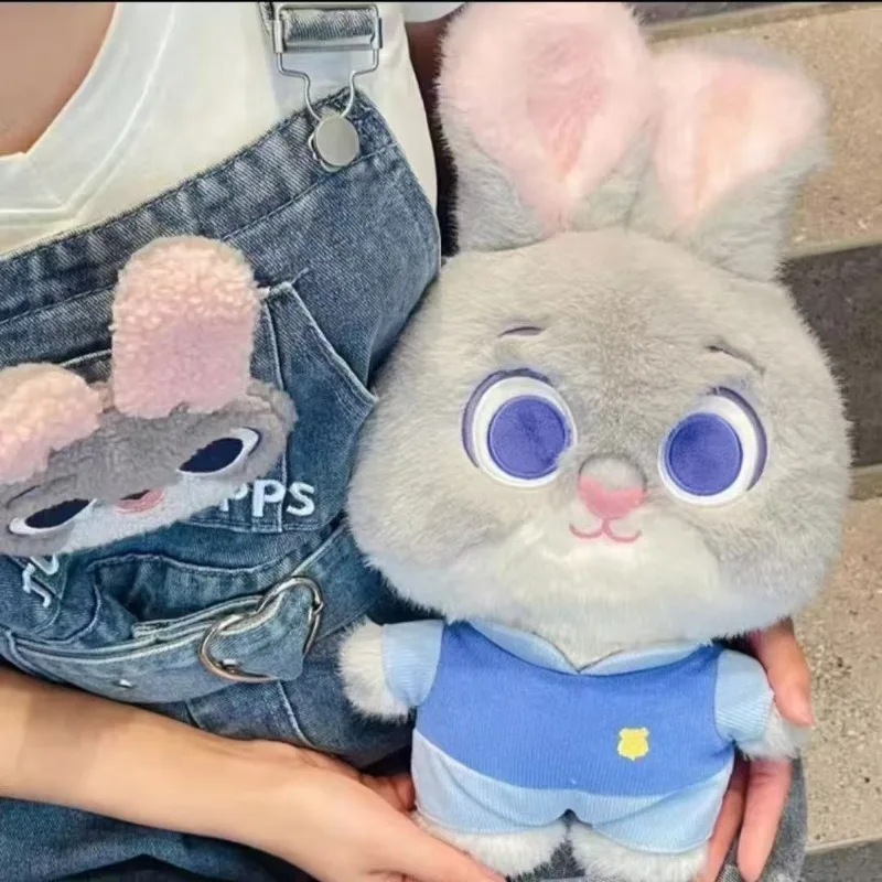 

Новая плюшевая игрушка Disney Anime Zootopia 2, персонаж мультфильма Nick & Judy, креативная мягкая кукла, подарки для мальчиков и девочек