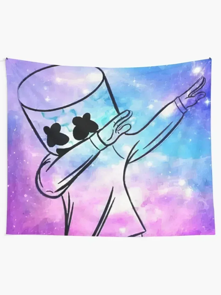 Marshmello - DJ - DAB Tapestry Bedroom Decorations Tapete For The Wall Decor Home Decoration Pictures Room Wall Tapestry