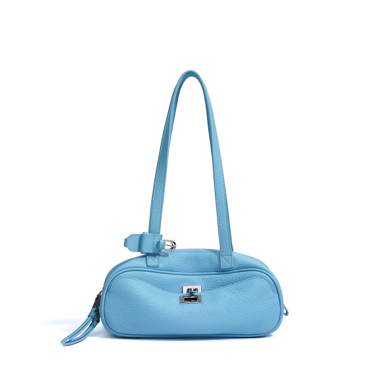 

Genuine leather underarm bag 2025 summer new niche design top leather handbag versatile commuter fashion ladies shoulder bag