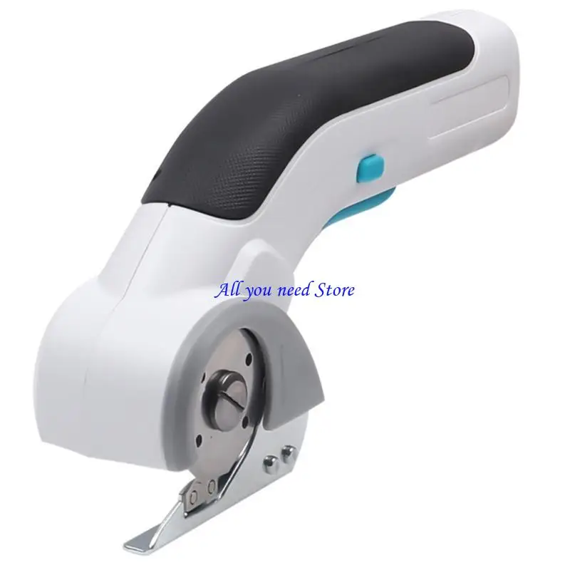 

K9FB Electric Fabric Rotary Cutter Heavy Duty Fabric Scissors Round Blade Cutting Machine for Fabric Leather Cloth Carpet