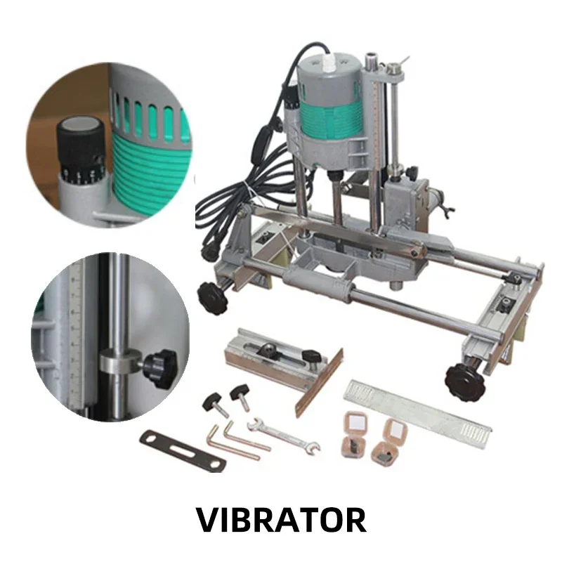 Wooden Door Lock Hole Opener Portable Wood Door Lock Mortising Machine Tenon Machine Hand Mortise Drill Machine Hole Opener 220V