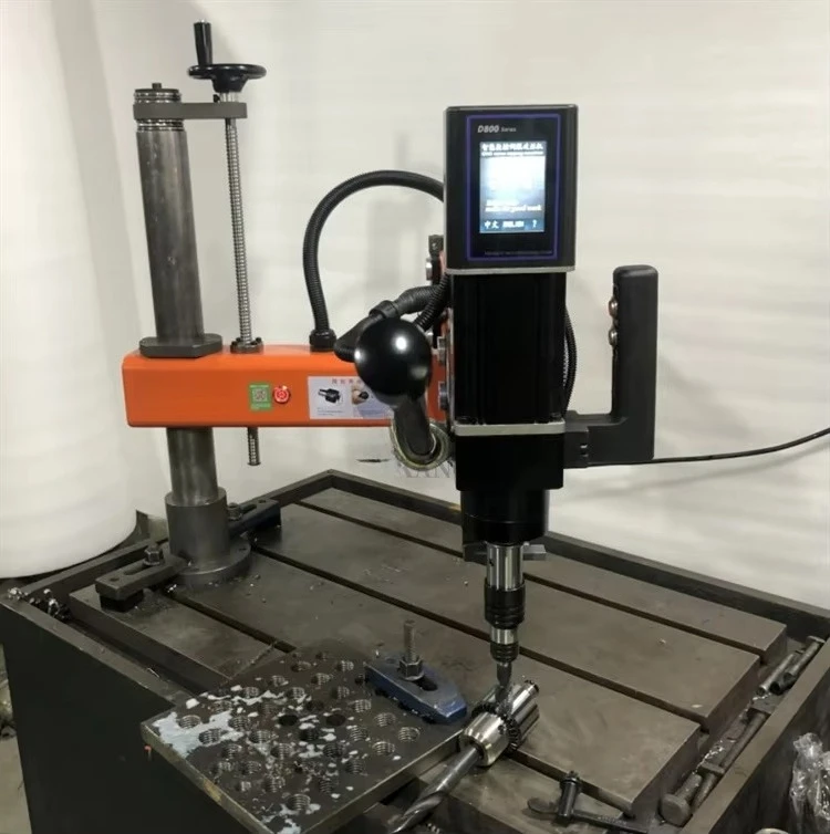 

M16 CNC Drilling and Tapping Machine for Metal - Electric Screw Tapping Machine with Tapping Arm