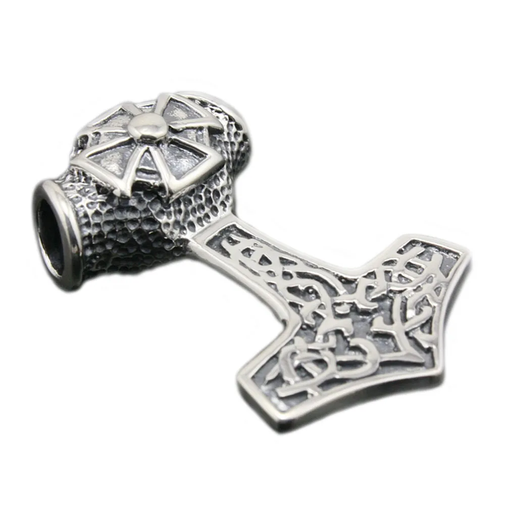 Thor's Hammer 925 Sterling Silver Pendant 8A013