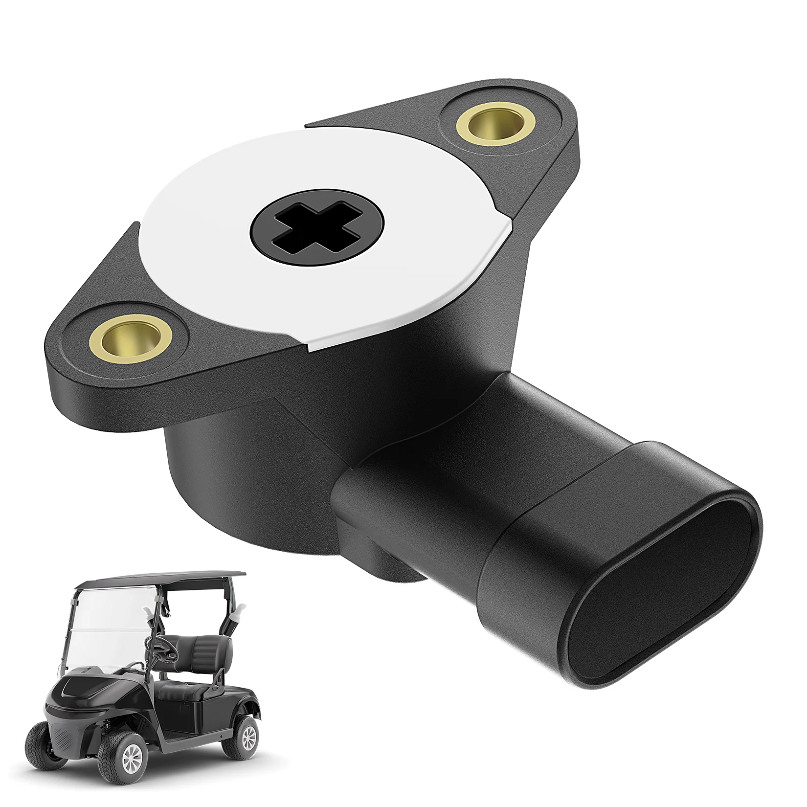 Sensor de posição do acelerador para carrinho de golfe elétrico EZGO RXV 2008-Up 600019