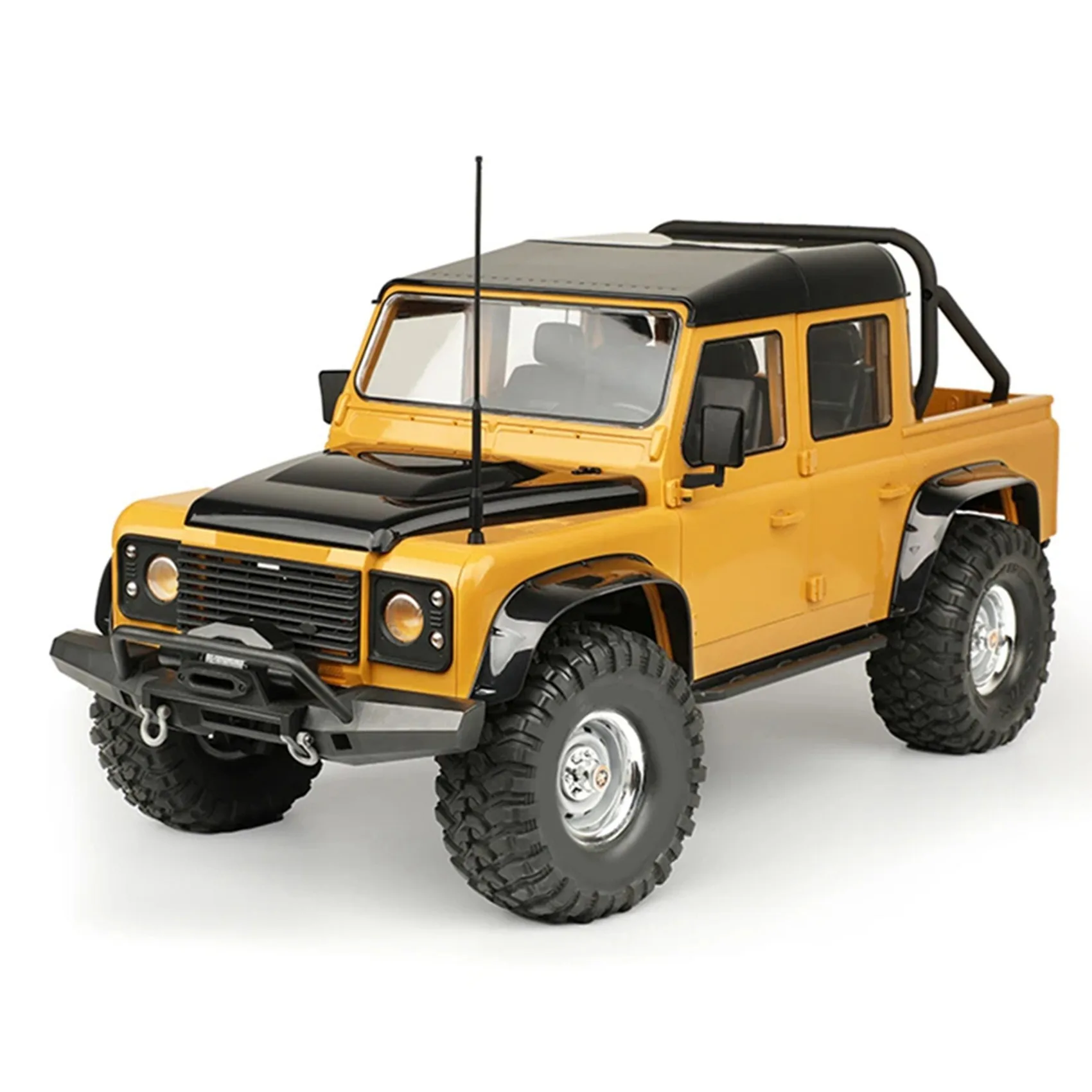 BNVN-3Pcs จําลองเสาอากาศตกแต่งสัญญาณสําหรับ 1/10 1/8 RC รถ Traxxas TRX4 Defender AXIAL SCX10 II 90046 สไตล์