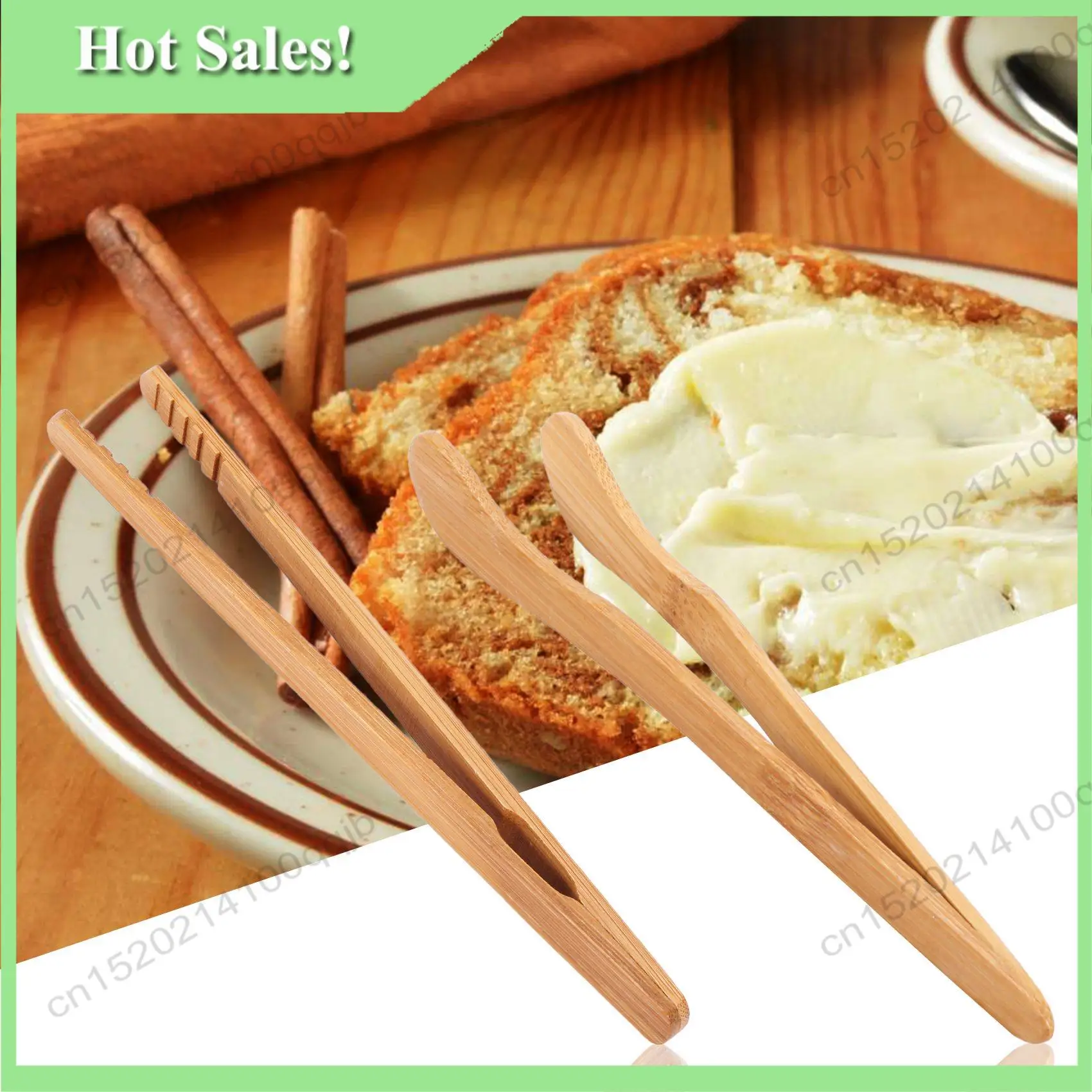 

-FDDT 12PCS Bamboo Toaster Tongs, 7 Inch Wood Kitchen Tongs, Reusable Wood Cooking Tongs, For Toast, Cooking, Bread, Fruit Tea
