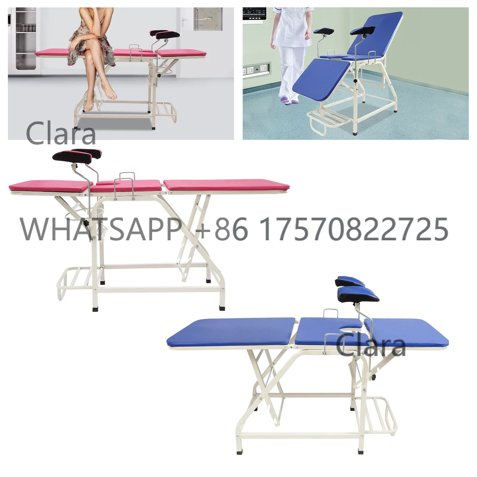 Professional Gynecologica Medical Exam    with Adjus   Height, Backrest/Leg Rest, CE Certified for   /Hospital Use