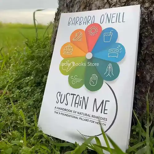 Sustain Me 건강 가이드북 자연 요법 핸드북, 영어 페이퍼백, 9 가지 기본 기둥 