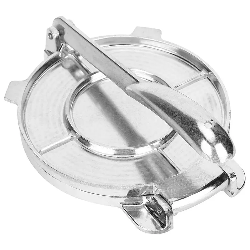J1UL1N Aluminum Alloy DIY Foldable Tortilla Press Tool, Quesadilla Roti Maker, Tortilla Press Maker