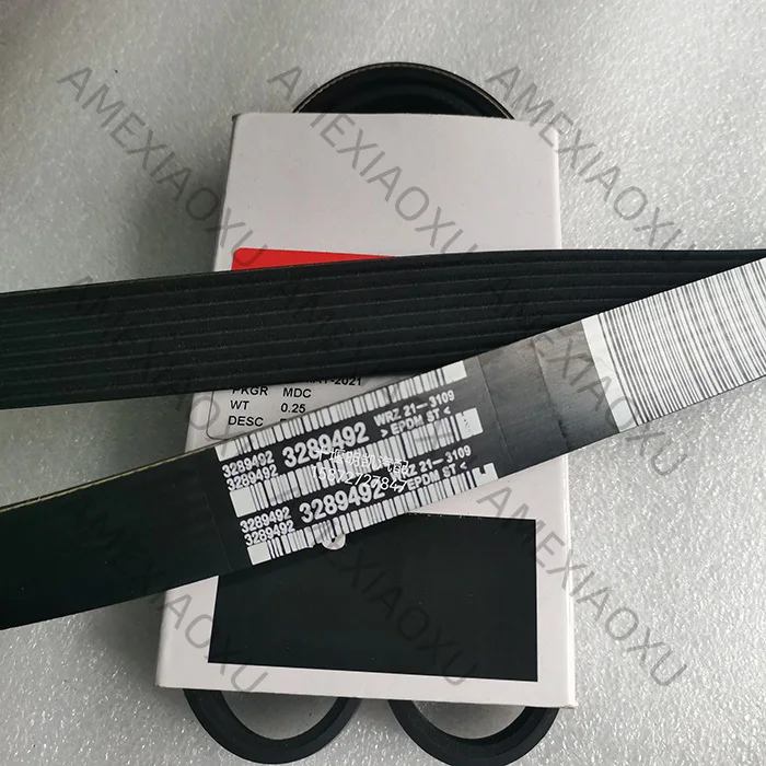 

1 PCS New Fan Belt For Cummins 3289492 AMEXIAOXU