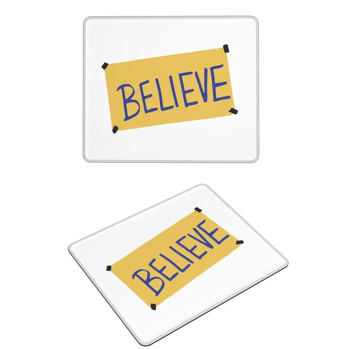 

Ted Lasso-Believe Mouse Pad Computer Keyboard Mouse Mat Gaming Laptop Desk Mat Office Accessories Table Mats