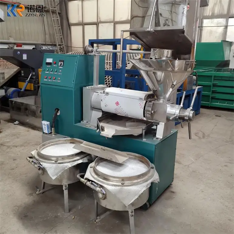 Oil Extractor Machine High Efficiency Coconut Oil Making Machine Line Production Peanut Press Extraction Machine Palm Sunflower