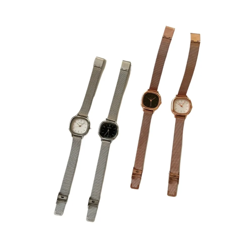 

Watch women, light luxury, simple temperament, retro high-end sense, workplace commuting quartz women's watch