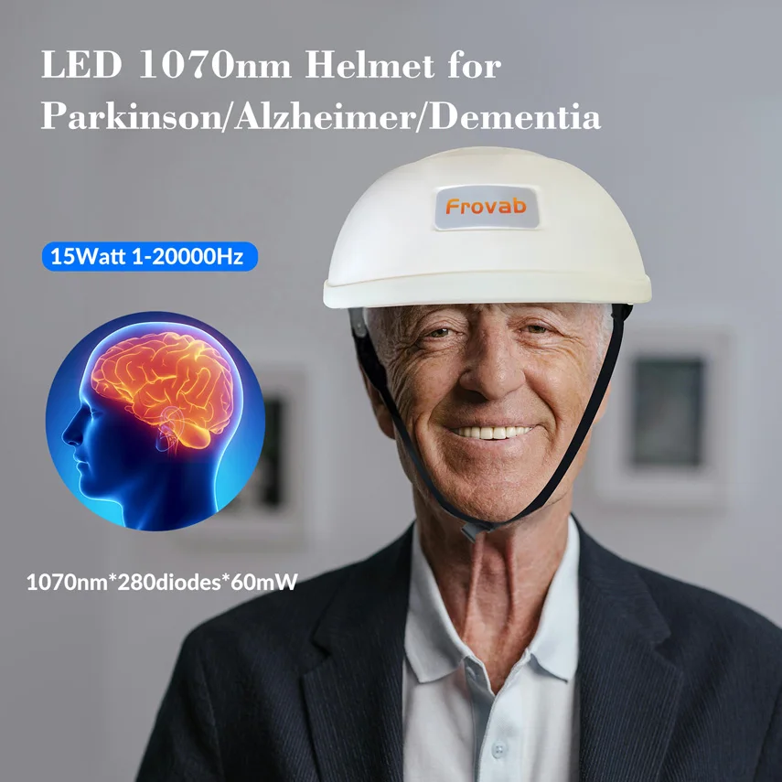 

ZJKC 1070nm Led Helmet PBM Light Therapy Natural Treatment for Anxiety and Depression Stroke Parkinson Photobiomodulation