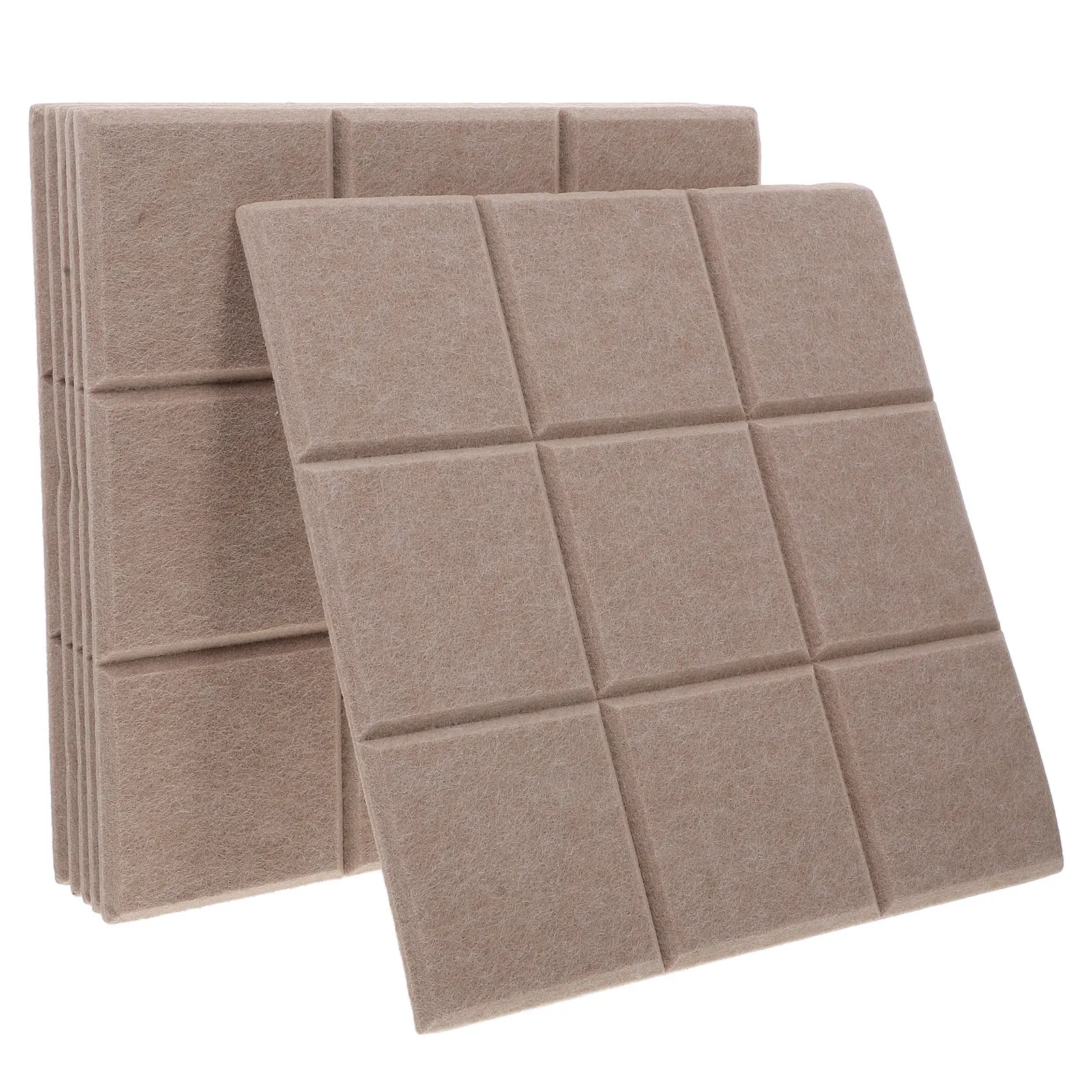 

6Pcs Felt Pin Board Tiles Stick-on Bulletin Board for Office School Room Art Display Wall Organization Felt Boards